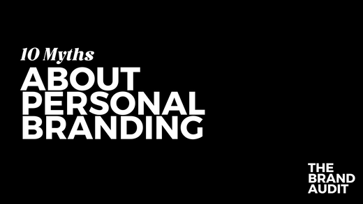 10 Myths About Personal Branding