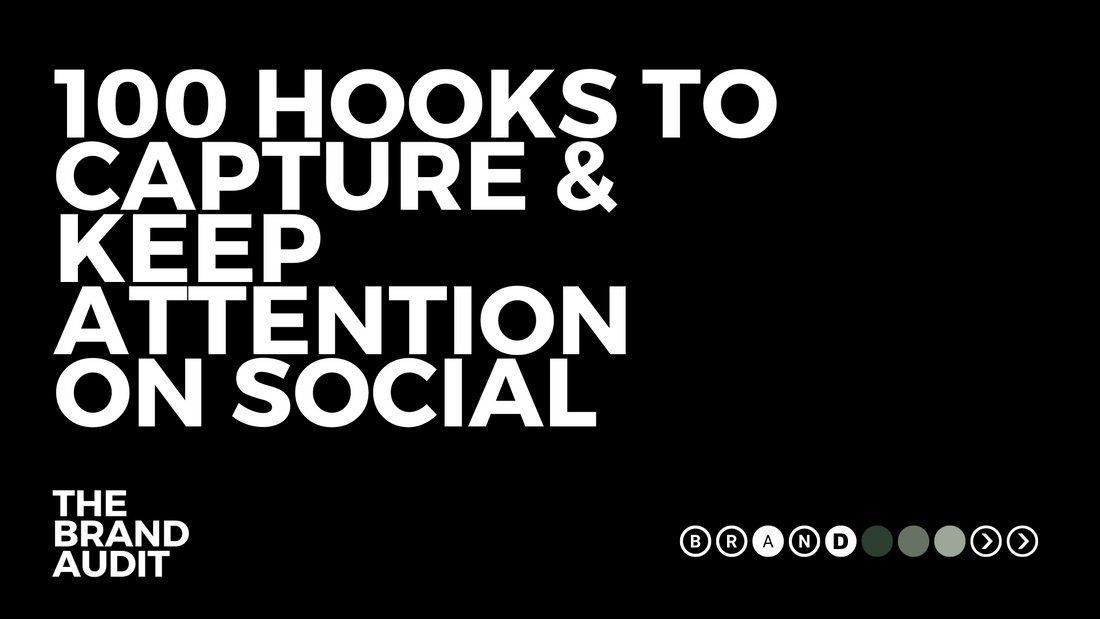 100 hooks to capture and keep attention on social