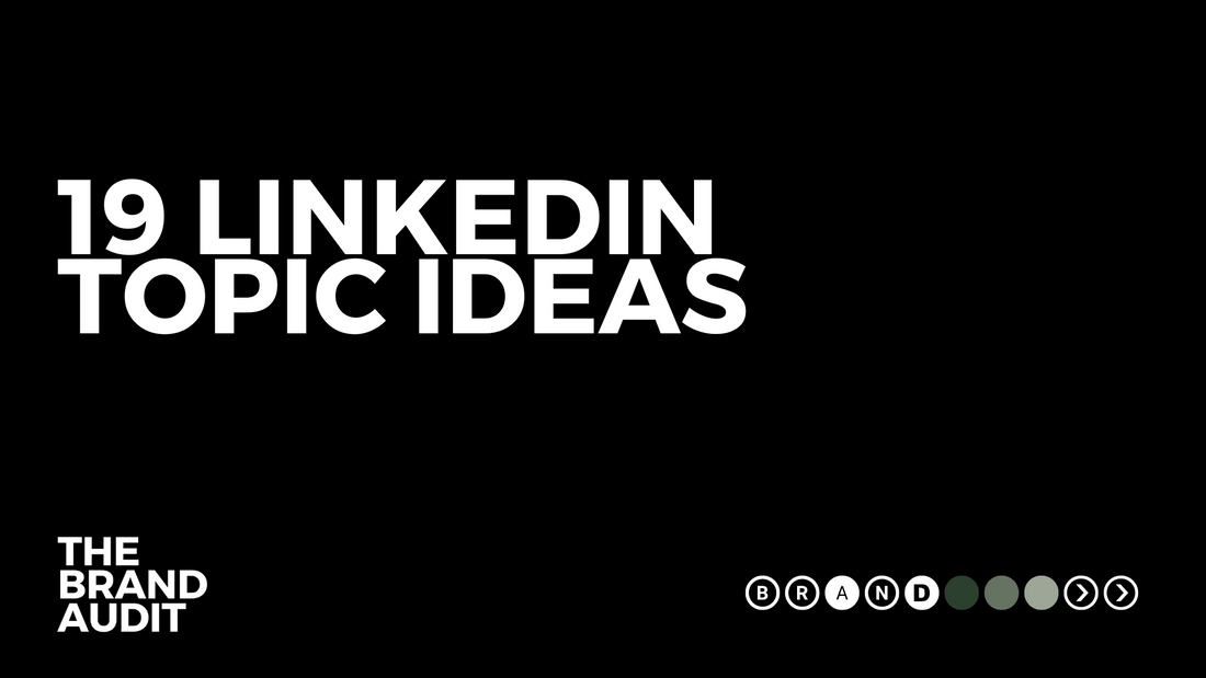 19 LinkedIn Topic Ideas