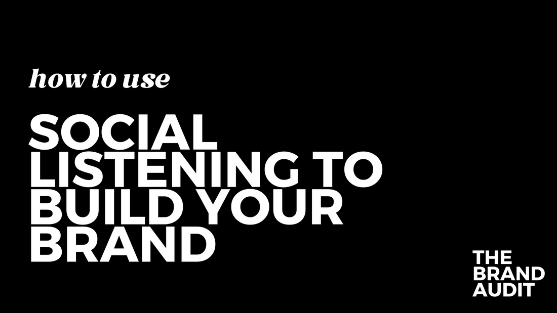 How to use social listening to build your brand