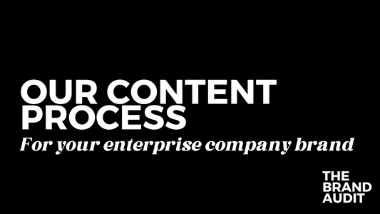 Our Enterprise Brand Content Process