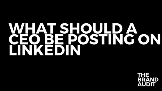 What Should a CEO be Posting on LinkedIn?