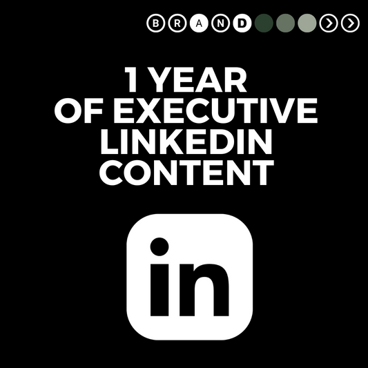 Executive LinkedIn Content | 1 YR