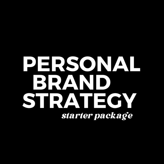 Personal Brand Strategy | Starter